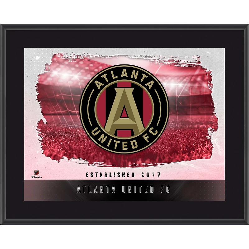 Atlanta United FC Framed 10.5" x 13" Sublimated Horizontal Team Logo Plaque