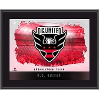 D.C. United 10.5" x 13" Sublimated Horizontal Team Logo Plaque