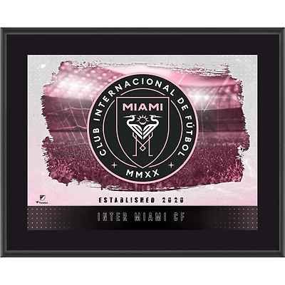 Inter Miami CF 10.5" x 13" Sublimated Horizontal Team Logo Plaque