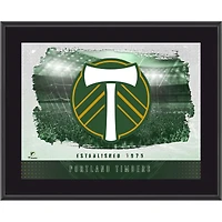Portland Timbers 10.5" x 13" Sublimated Horizontal Team Logo Plaque