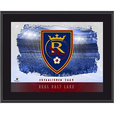 Real Salt Lake 10.5" x 13" Sublimated Horizontal Team Logo Plaque