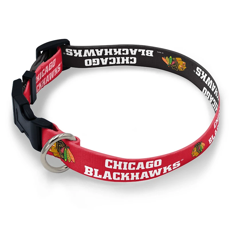 WinCraft Chicago Blackhawks Adjustable Pet Collar