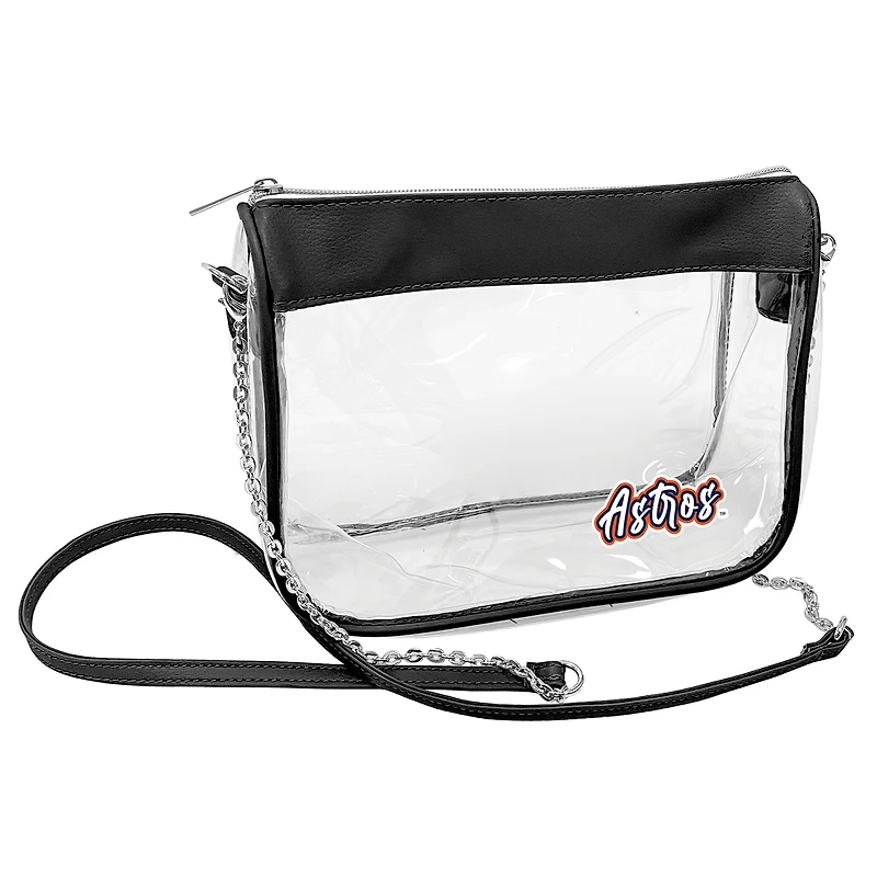 Houston Astros Hype Stadium Crossbody Clear Bag