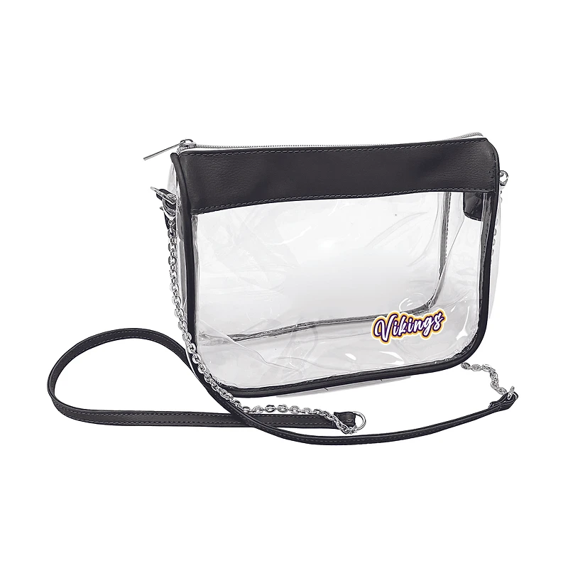 Minnesota Vikings Hype Stadium Crossbody Clear Bag