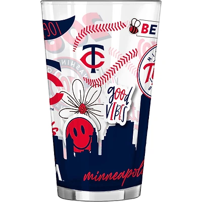 Minnesota Twins 16oz. Native Pint Glass