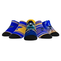 Unisex Rock Em Socks   St. Louis Blues Super Fan Five-Pack Low-Cut Socks Set