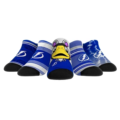 Unisex Rock Em Socks   Tampa Bay Lightning Super Fan Five-Pack Low-Cut Socks Set