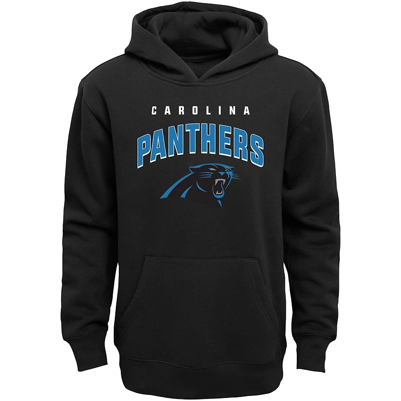 Preschool Black Carolina Panthers Stadium Classic Pullover Hoodie