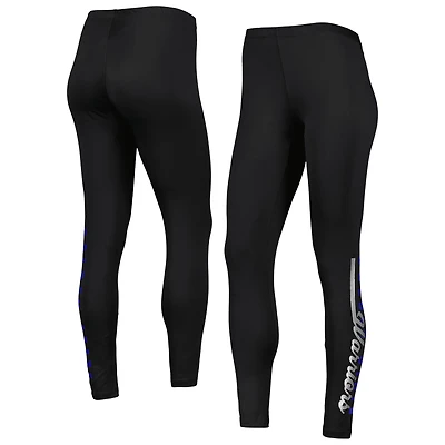 Women's G-III 4Her by Carl Banks Black Golden State Warriors Jump Shot Leggings