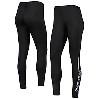 Women's G-III 4Her by Carl Banks Black Golden State Warriors Jump Shot Leggings