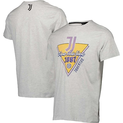Men's Heather Gray Juventus Retro T-Shirt