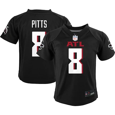Infant Nike Kyle Pitts Sr. Black Atlanta Falcons Team  Player Game Jersey