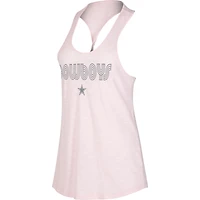 Women's Concepts Sport Pink Dallas Cowboys Radiant Racerback Tank Top