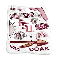 Florida State Seminoles 50'' x 60'' Native Raschel Plush Throw Blanket