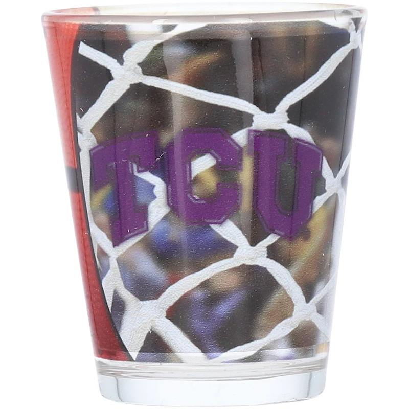 TCU Horned Frogs 2oz. Basketball Collector Shot Glass