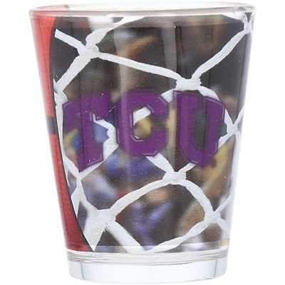 TCU Horned Frogs 2oz. Basketball Collector Shot Glass