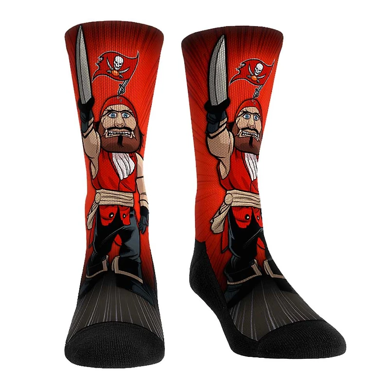Rock Em Socks Tampa Bay Buccaneers Mascot Pump Up Crew Socks