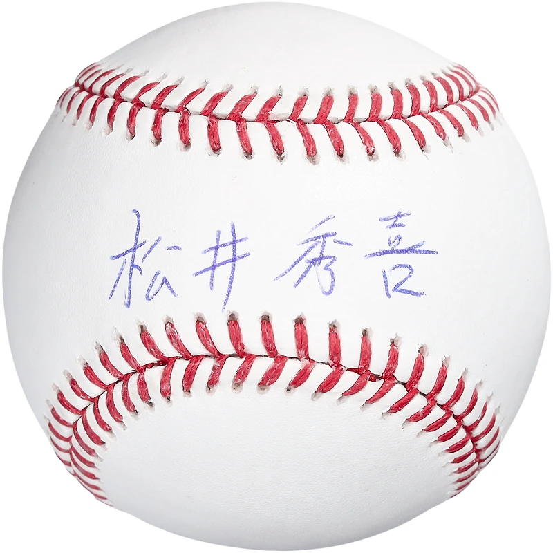 Hideki Matsui New York Yankees Baseball - Kanji Signature