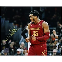 Donovan Mitchell Cleveland Cavaliers Autographed 8" x 10" 71-Point Game Celebration Photograph