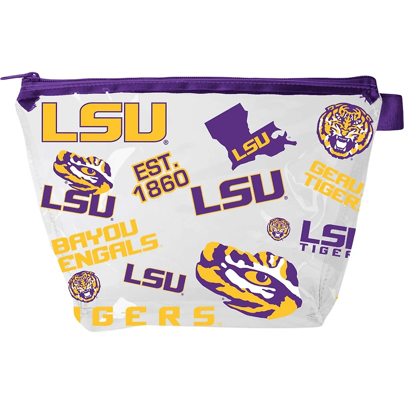 Women's LSU Tigers Medley Cosmetic Purse Pouch