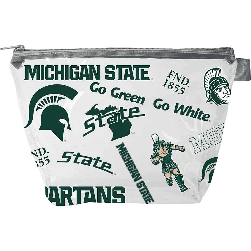 Women's Michigan State Spartans Medley Cosmetic Purse Pouch