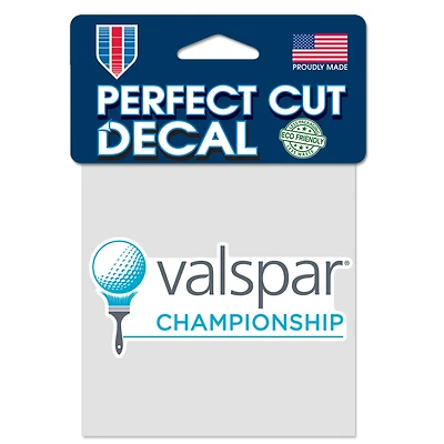 WinCraft Valspar Championship 4'' x 4'' Perfect Cut Decal