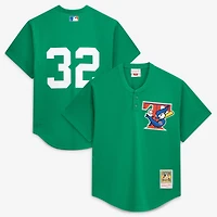 Men's Mitchell & Ness Roy Halladay Green Toronto Blue Jays Authentic Batting Practice Jersey