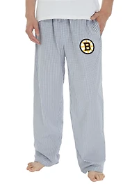 Men's Concepts Sport Gray Boston Bruins Traditional Woven Pants