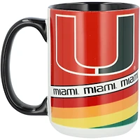 Miami Hurricanes 15oz. Pride Ceramic Mug
