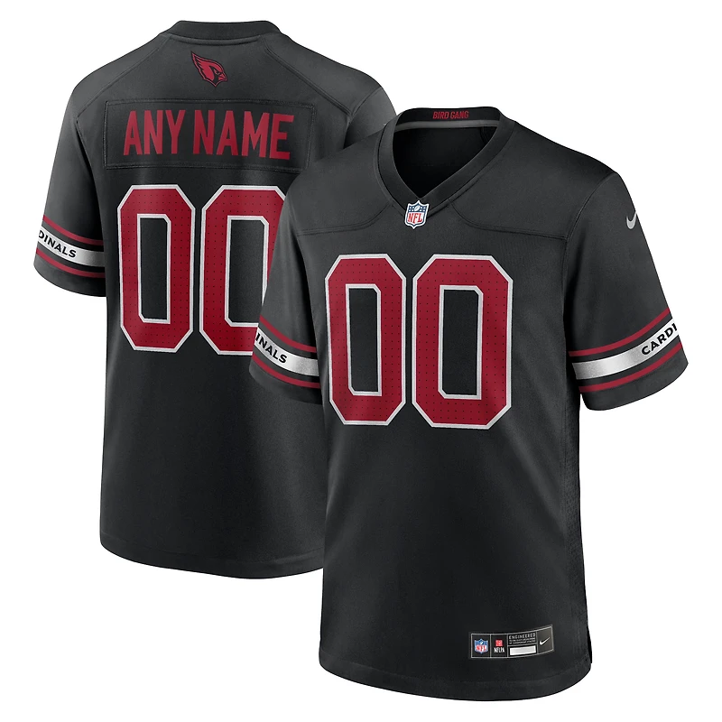 Men's Nike Black Arizona Cardinals Alternate Custom Game Jersey