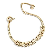 BaubleBar Houston Astros Curb Bracelet