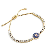 BaubleBar Houston Astros Pull-Tie Tennis Bracelet