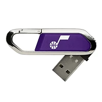 Utah Jazz Solid Design 32GB Clip USB Flash Drive