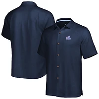 Men's Tommy Bahama Navy Chicago White Sox Sport Tropic Isles Camp Button-Up Shirt