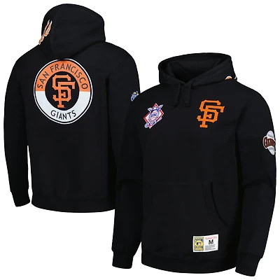 Men's Mitchell & Ness Black San Francisco Giants City Collection Pullover Hoodie