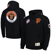 Men's Mitchell & Ness Black San Francisco Giants City Collection Pullover Hoodie