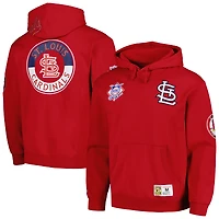 Men's Mitchell & Ness Red St. Louis Cardinals City Collection Pullover Hoodie