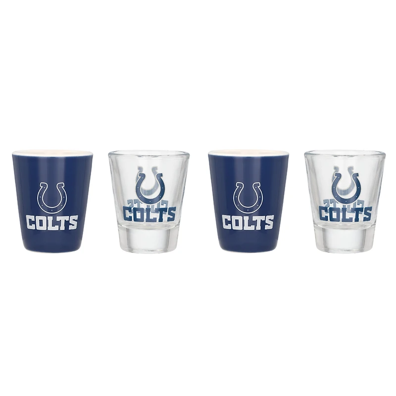 Indianapolis Colts Four-Pack Shot Glass Set