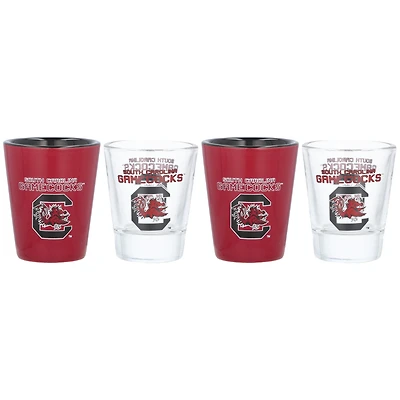 South Carolina Gamecocks Four-Pack Shot Glass Set