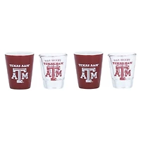 Texas A&M Aggies Four-Pack Shot Glass Set