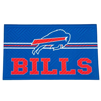 Buffalo Bills Embossed Door Mat