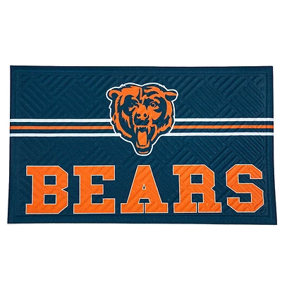 Chicago Bears Embossed Door Mat