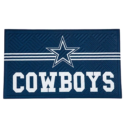 Dallas Cowboys Embossed Door Mat