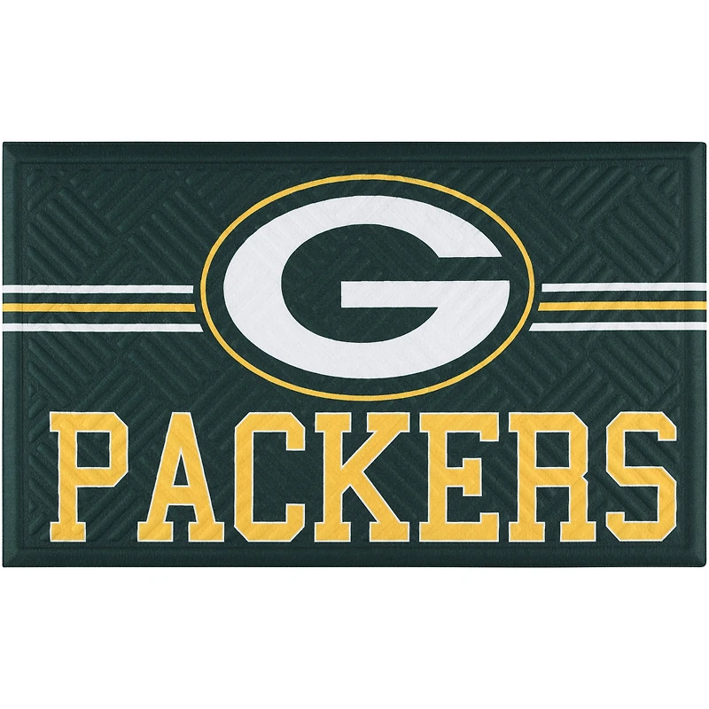 Green Bay Packers Embossed Door Mat