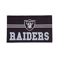 Las Vegas Raiders Embossed Door Mat