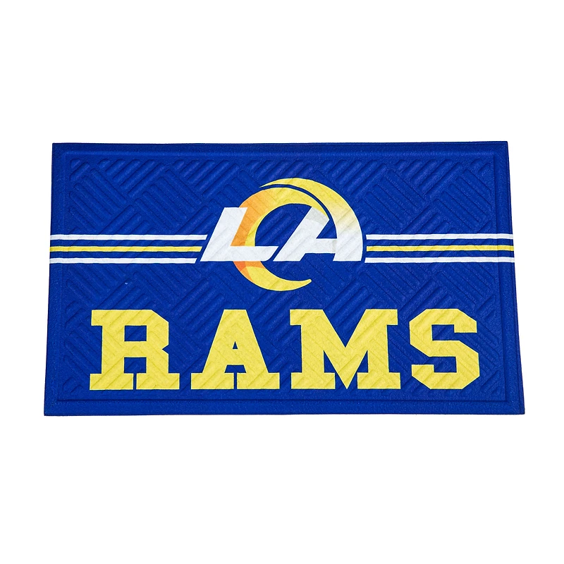 Los Angeles Rams Embossed Door Mat
