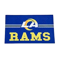Los Angeles Rams Embossed Door Mat