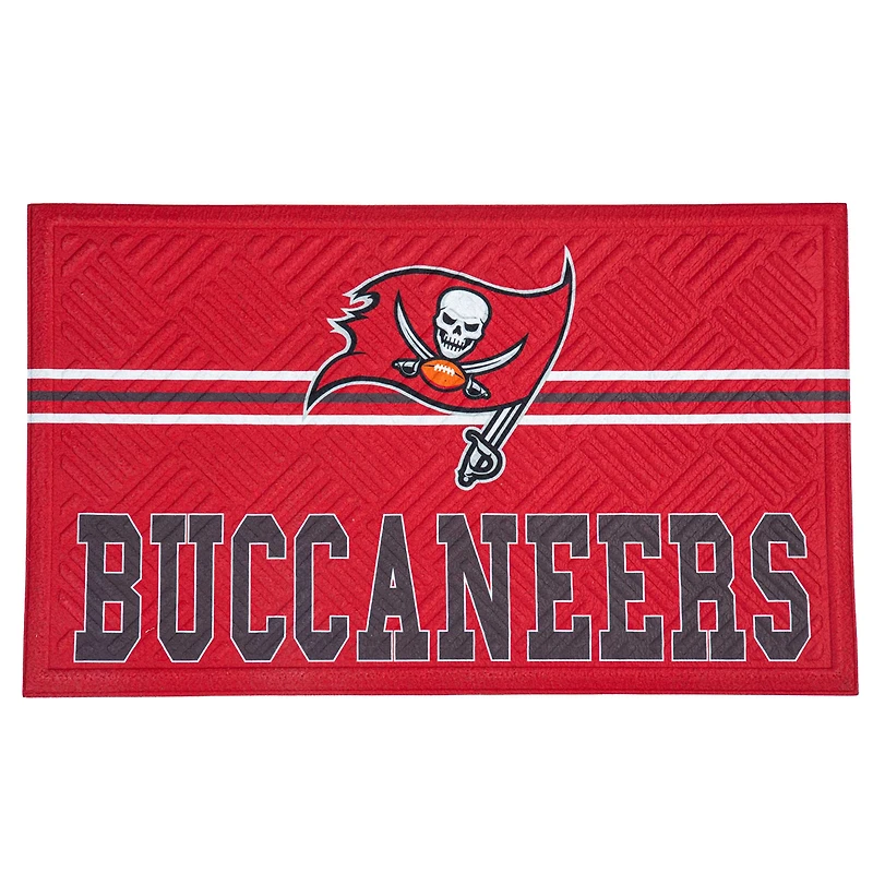 Tampa Bay Buccaneers Embossed Door Mat