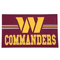 Washington Commanders Embossed Door Mat