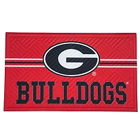 Georgia Bulldogs Embossed Door Mat